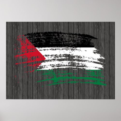 Cool Palestinian flag design Poster