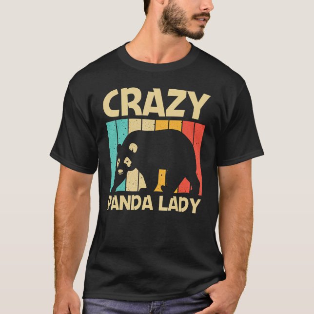 Cool Panda For Women Mom Panda Bear Animal   Zooke T-Shirt (Front)