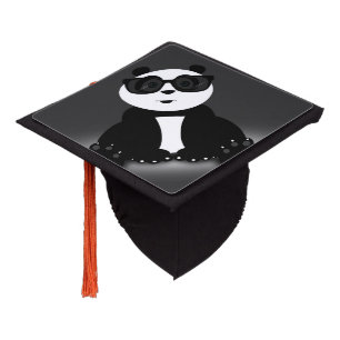 Cool Panda  Graduation Cap Topper
