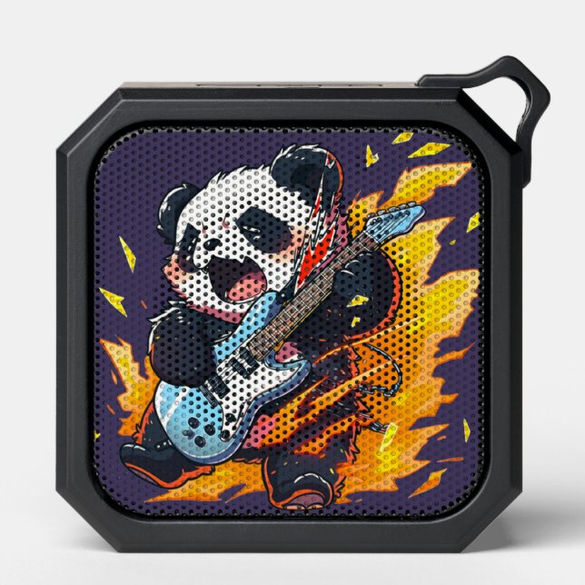 Cool Panda Rockstar Bluetooth Speaker (Front)