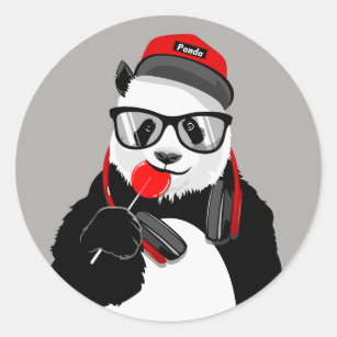 Panda Stickers, Zazzle