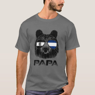 Cool Papa Bear Sunglasses Colorado Flag Pride Patr T-Shirt