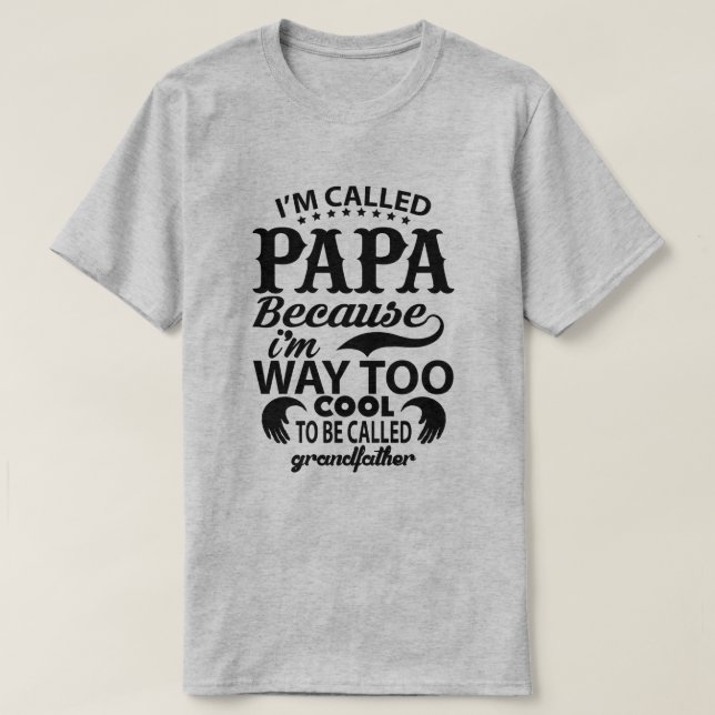 Cool Papa Men's T-Shirt (Design Front)