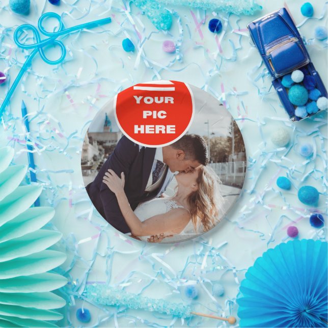 Cool! Paper Plate - Personalized (Party)