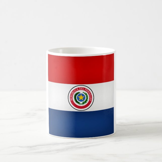 Cool Paraguay Flag Coffee Mug (Center)