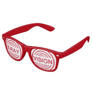 Cool Party Fun X-ray Vision… Retro Sunglasses by RWdesigning at Zazzle