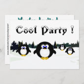Cool Party Invitation (Front/Back)