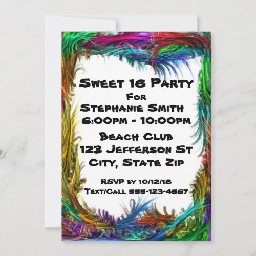 Cool Party Invitations