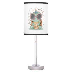 Cool Party Turtle Table Lamp