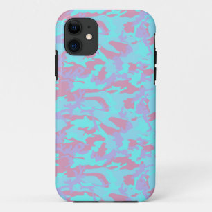 Cool Pastel Camo Pattern iPhone 11 Case