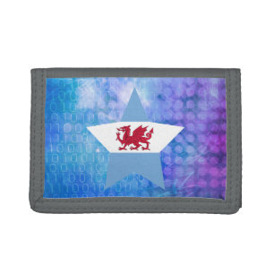 Cool Patagonia Flag Star Tri-fold Wallet