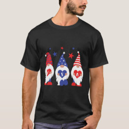 cool Patriotic gnomes USA unisex T-Shirt