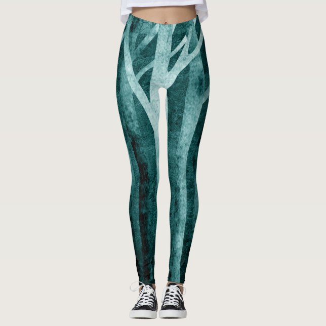 Cool Patterned Designer Leggings (Front)