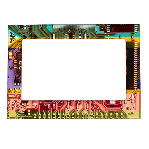 Cool PCB Electronic Computer Tech Printed Circuit Magnetic Frame