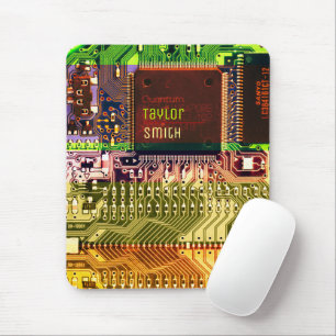 Cool PCB Electronic Computer Tech Printed Circuit Mouse Pad