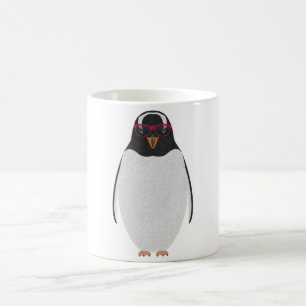 COOL PENGUIN COFFEE MUG