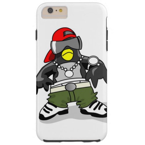 Cool Penguin Dude Tough iPhone 6 Plus Case