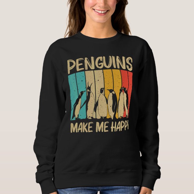 Cool Penguin For Men Women Emperor Penguin Bird   Sweatshirt (Front)