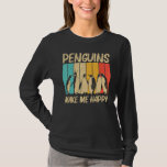 Cool Penguin For Men Women Emperor Penguin Bird   T-Shirt