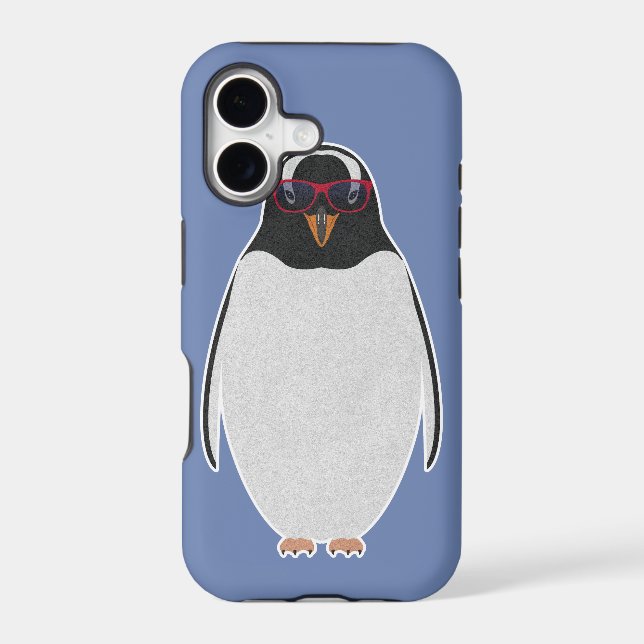 COOL PENGUIN IPHONE CASE (Back)