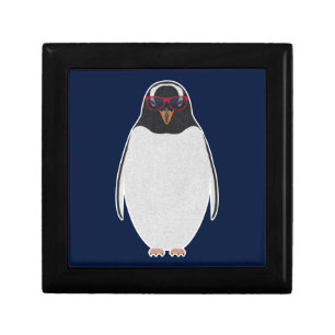 COOL PENGUIN JEWELRY BOX