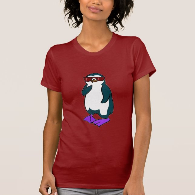 Cool Penguin T-Shirt (Front)