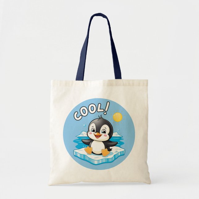 Cool! ,  Penguin Tote Bag (Front)