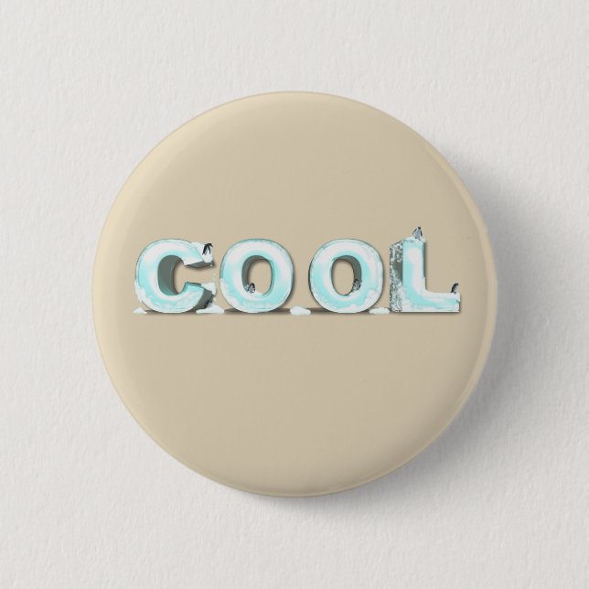 Cool Penguins Button (Front)