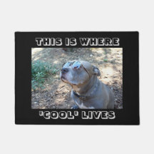 Cool People Cool Dogs Doormat