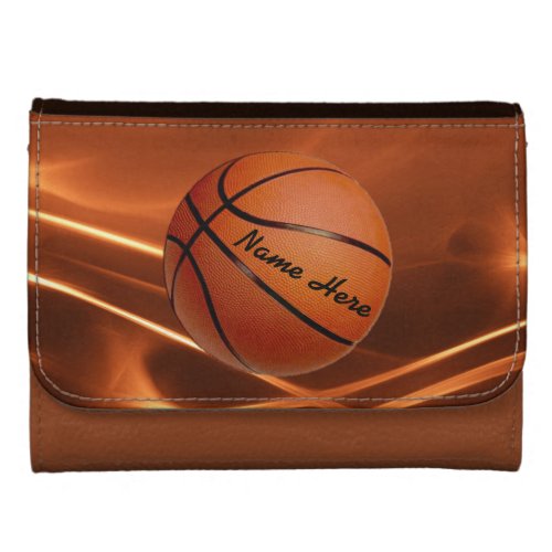 Cool Personalized Basketball Leather Wallets