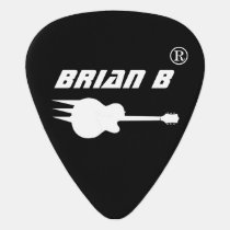 cool personalized black guitar pick for rockers cool personalized black guitar pick for rockers