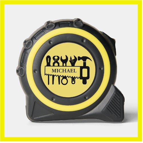 Cool Personalized Custom Monogram Tools Tape Measure