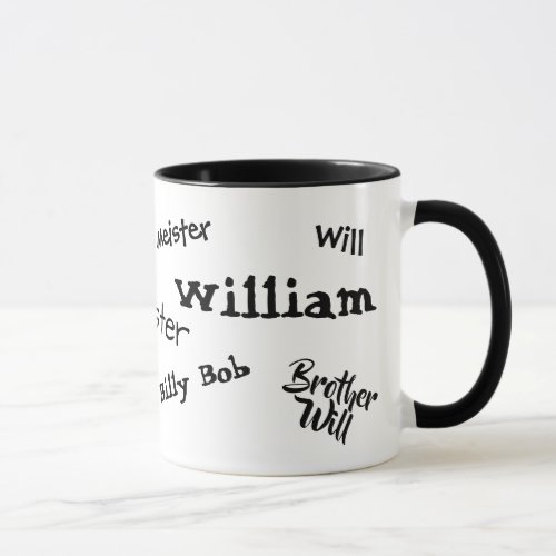 Cool Personalized Funny Nicknames Mug for Him