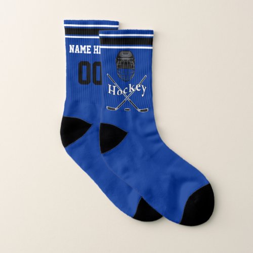 Cool Personalized Hockey Socks for Him or Her