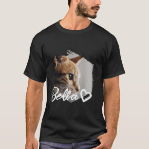 Cool Personalized Name and Photo for Your Pet T-Shirt