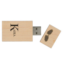 Cool personalized USB Wooden Flash Drive
