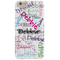 Cool Personalized | Your Name Barely There iPhone 6 Plus Case