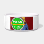 COOL! Pet Bowl - Ceramic - Large - Custom<br><div class="desc">Own this NEW! Pet Bowl - Ceramic - Large - Custom
Customize, personalize design your own.</div>