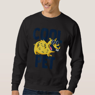 Cool Pet Graphic Guinea Pig Owner Pet Cavy Animal  Sweatshirt