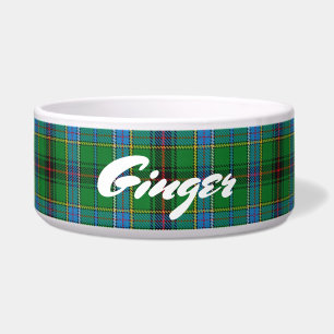 Cool Pets Scottish Clan Duncan Tartan Bowl