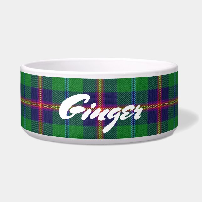 Cool Pets Scottish Clan Young Tartan Bowl (Front)