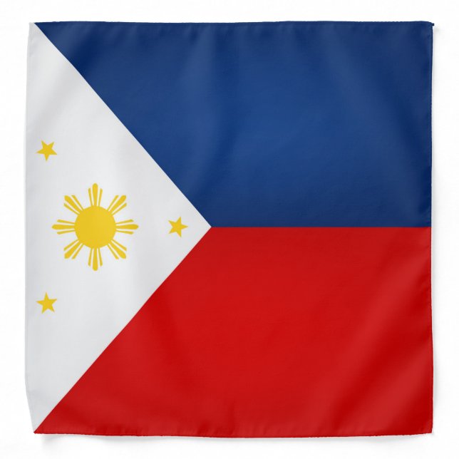 Cool Philippines Flag Fashion Bandana (Front)