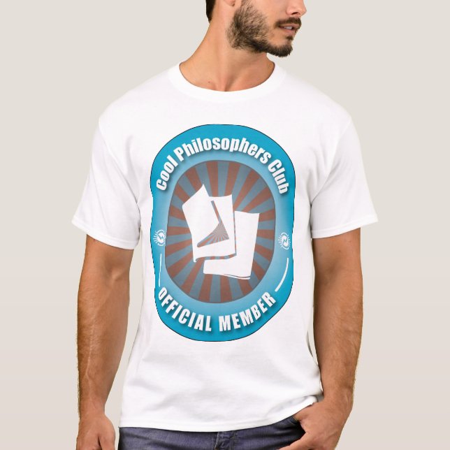 Cool Philosophers Club T-Shirt (Front)