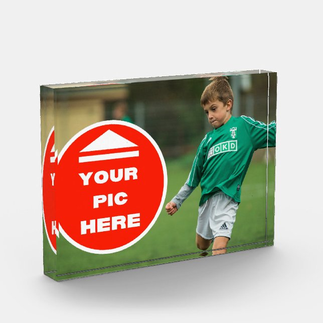 Cool! Photo Block - Personalized (Left)