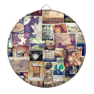 Cool Photo Filter Hipster Collage Dartboard