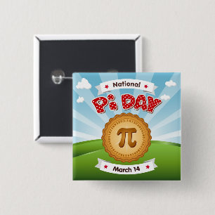Cool Pi Day Button