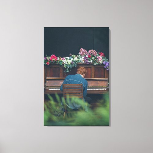 Cool Piano Artwork Canvas Print