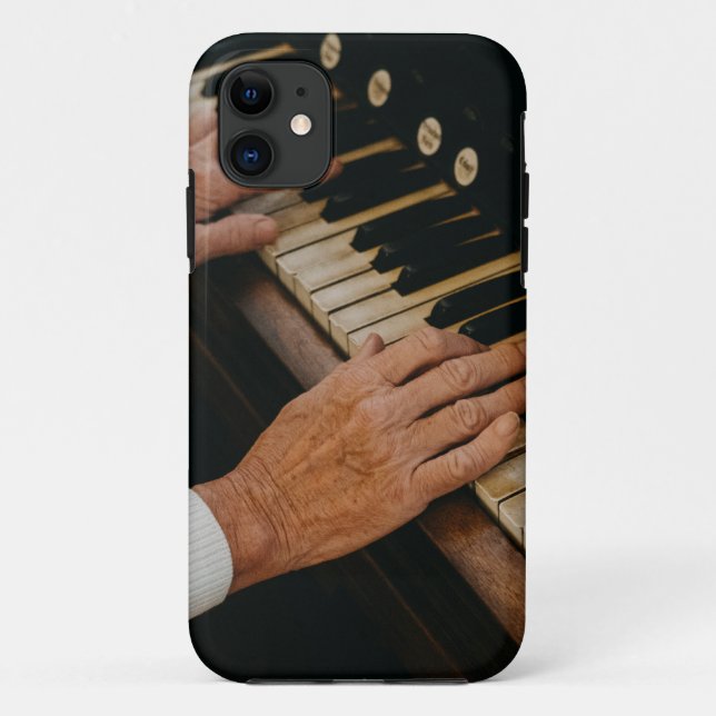 Cool Piano Artwork Case-Mate iPhone Case (Back)