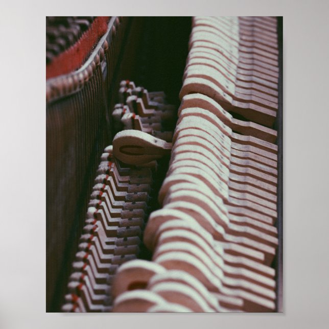 Cool Piano Artwork Poster (Front)