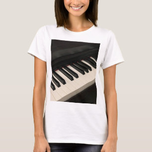 Cool Piano Design T-Shirt